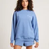 Online SUBTITLED Oversized Wave Origin Fleece Jumper