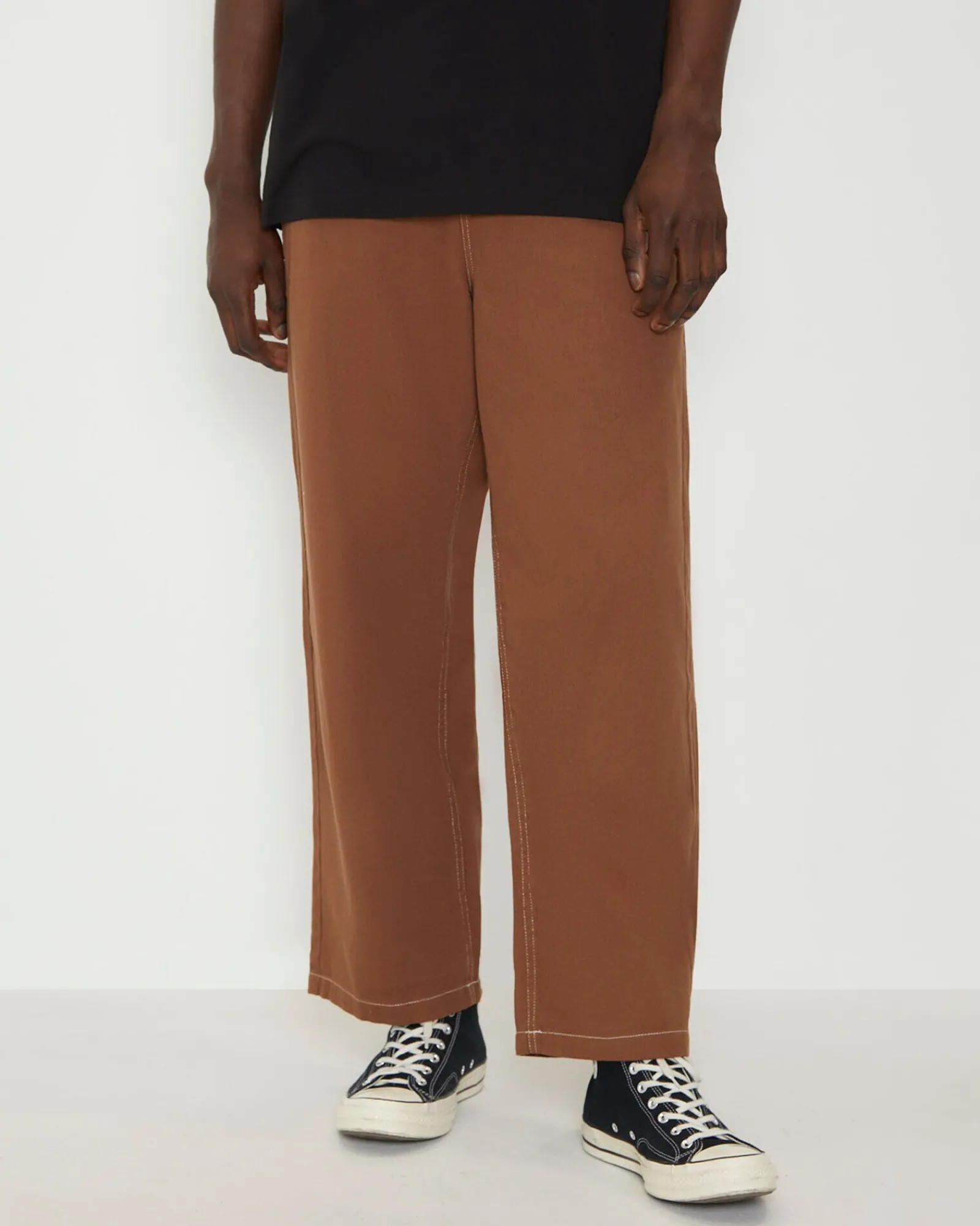 pablo_hemp_baggy_fit_pant_0.webp Discount AFENDS Pablo Hemp Baggy Fit Pants In Toffee Brown