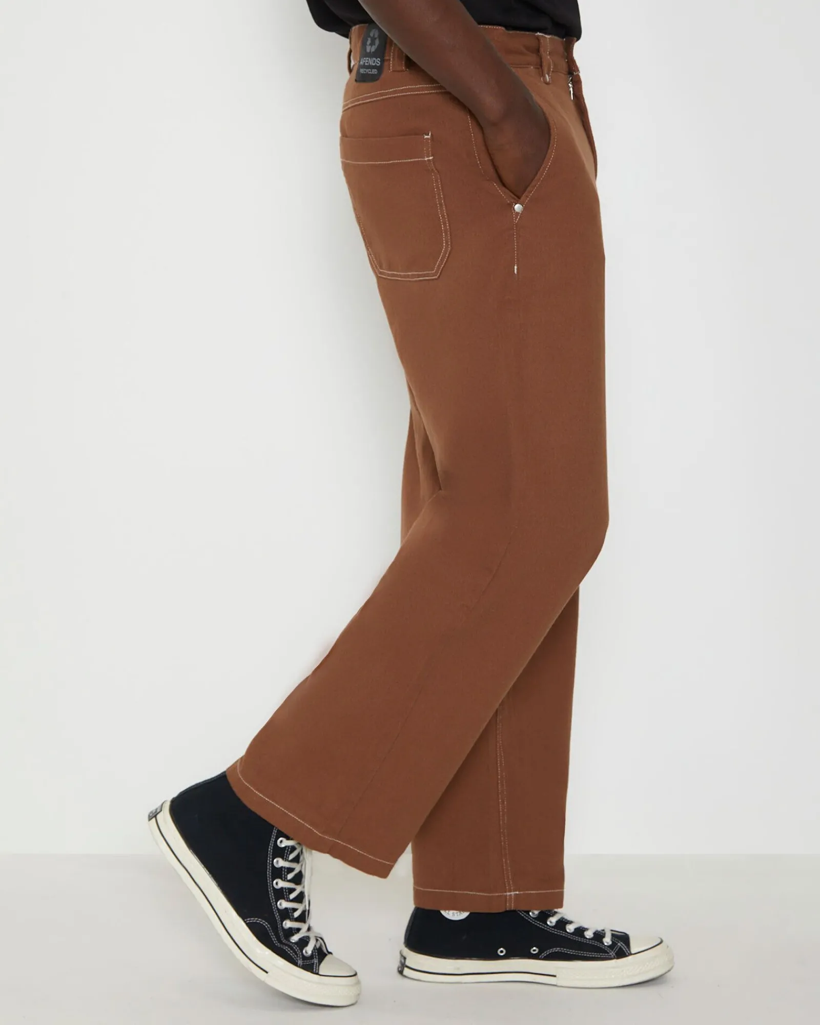pablo_hemp_baggy_fit_pant_3.webp Discount AFENDS Pablo Hemp Baggy Fit Pants In Toffee Brown