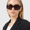 Shop SHEVOKE Paris Sunglasses Black