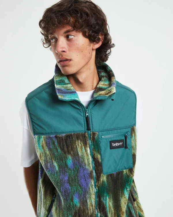 Shop INSIGHT Pass Out Sherpa Vest Multi