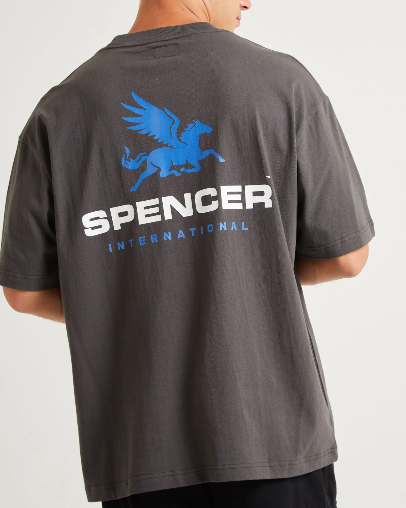 pegasus_short_sleeve_tshi_4.webp Online SPENCER PROJECT Pegasus Short Sleeve T-Shirt Charcoal