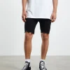 New INSIGHT Pistol Denim Shorts Black Night
