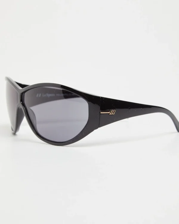 Online LE SPECS Polarity Sunglasses Black/Smoke