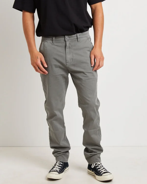 Flash Sale ARVUST Preston Chino Pants In Mid Grey