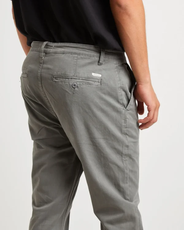 Flash Sale ARVUST Preston Chino Pants In Mid Grey
