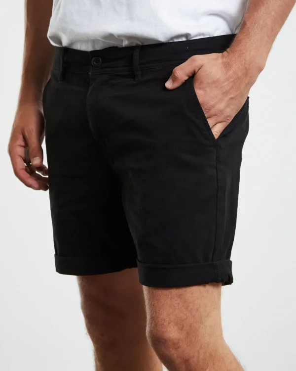 Online ARVUST Preston Shorts Black