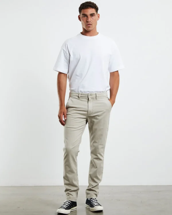 Hot ARVUST Preston Slim Chino Pants Bone