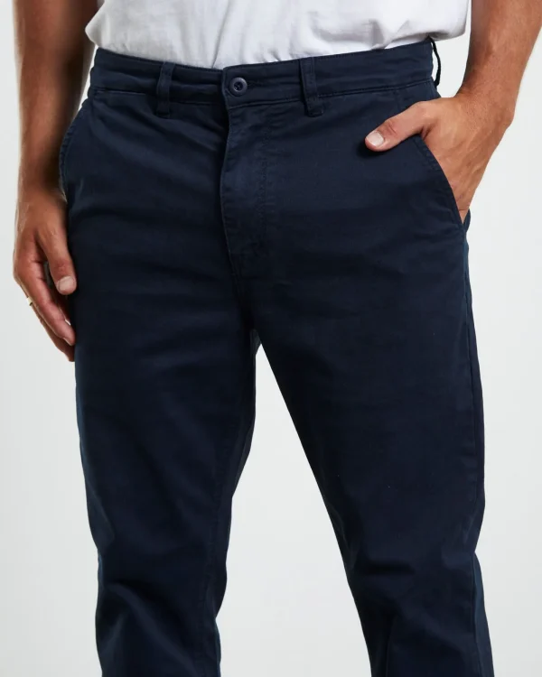 Best ARVUST Preston Slim Chino Pants Navy