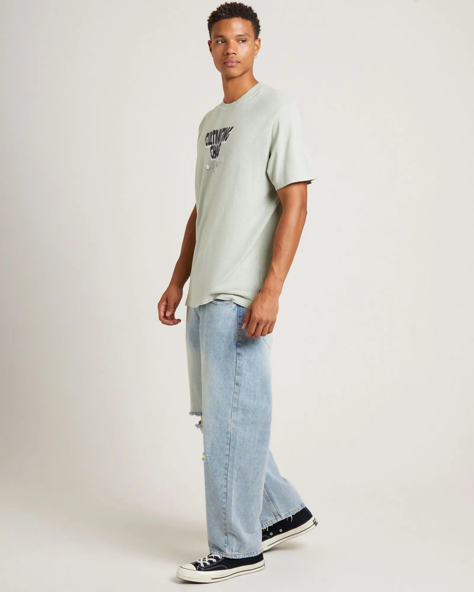 proclaim_hemp_retro_fit_s_3.webp Outlet AFENDS Proclaim Hemp Retro Fit Short Sleeve T-Shirt In Eucalyptus