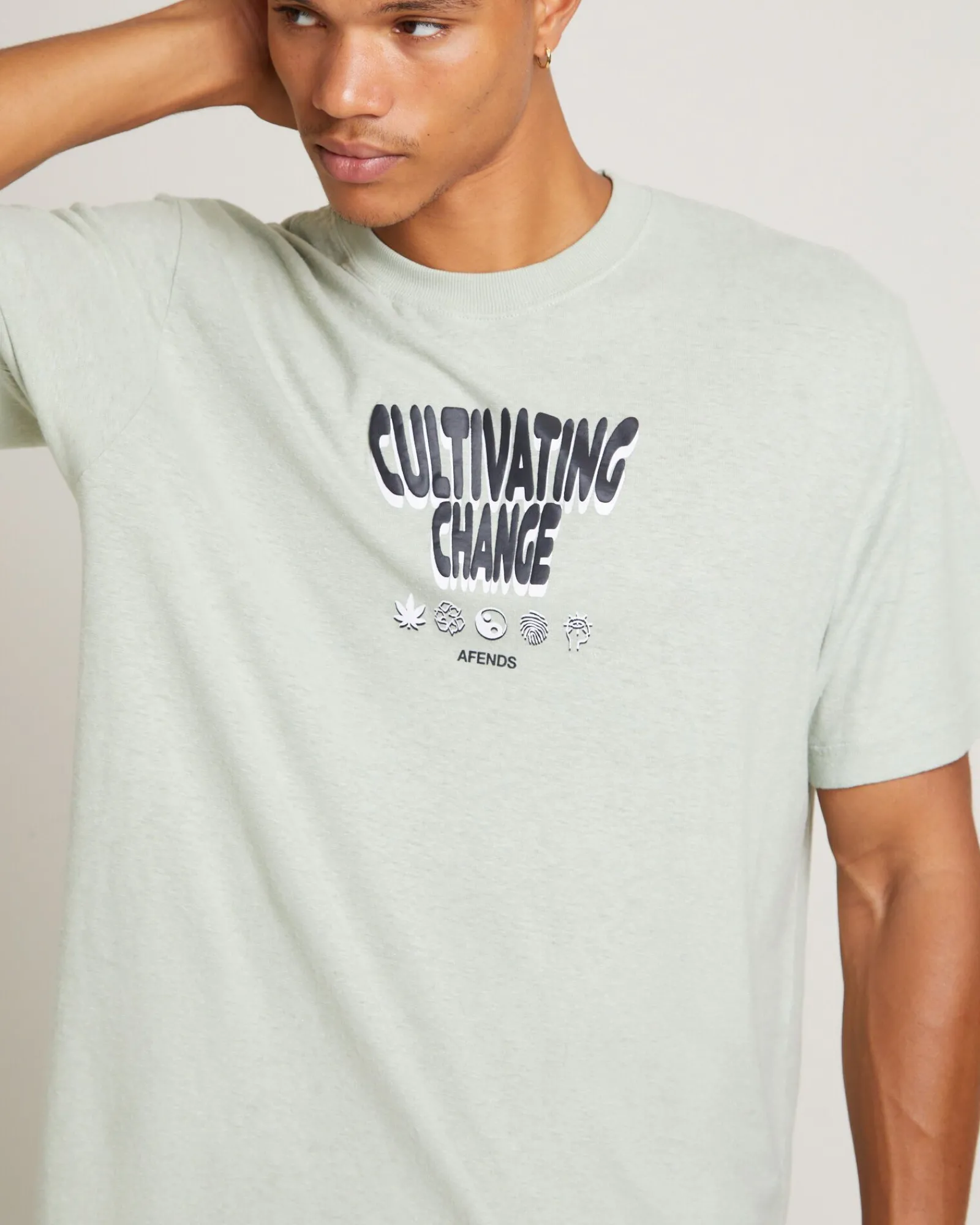 proclaim_hemp_retro_fit_s_4.webp Outlet AFENDS Proclaim Hemp Retro Fit Short Sleeve T-Shirt In Eucalyptus