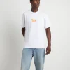 Hot AFENDS Psychedelic Retro Fit Short Sleeve T-Shirt In White