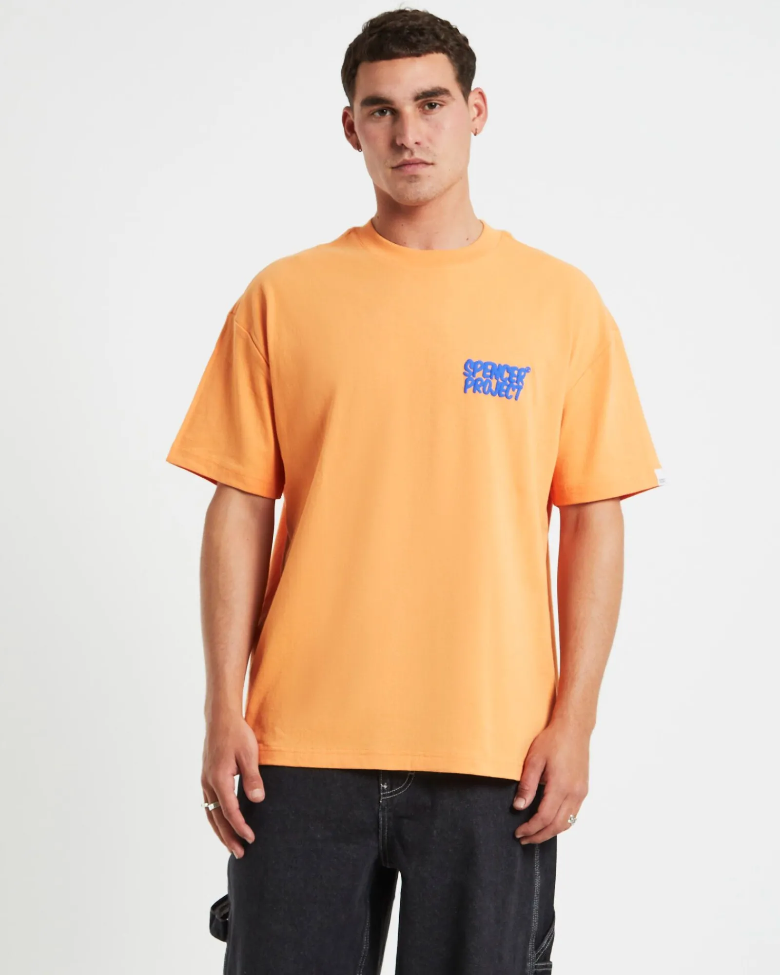 puffy_short_sleeve_tshirt_0-1.webp Best Sale SPENCER PROJECT Puffy Short Sleeve T-Shirt In Orange