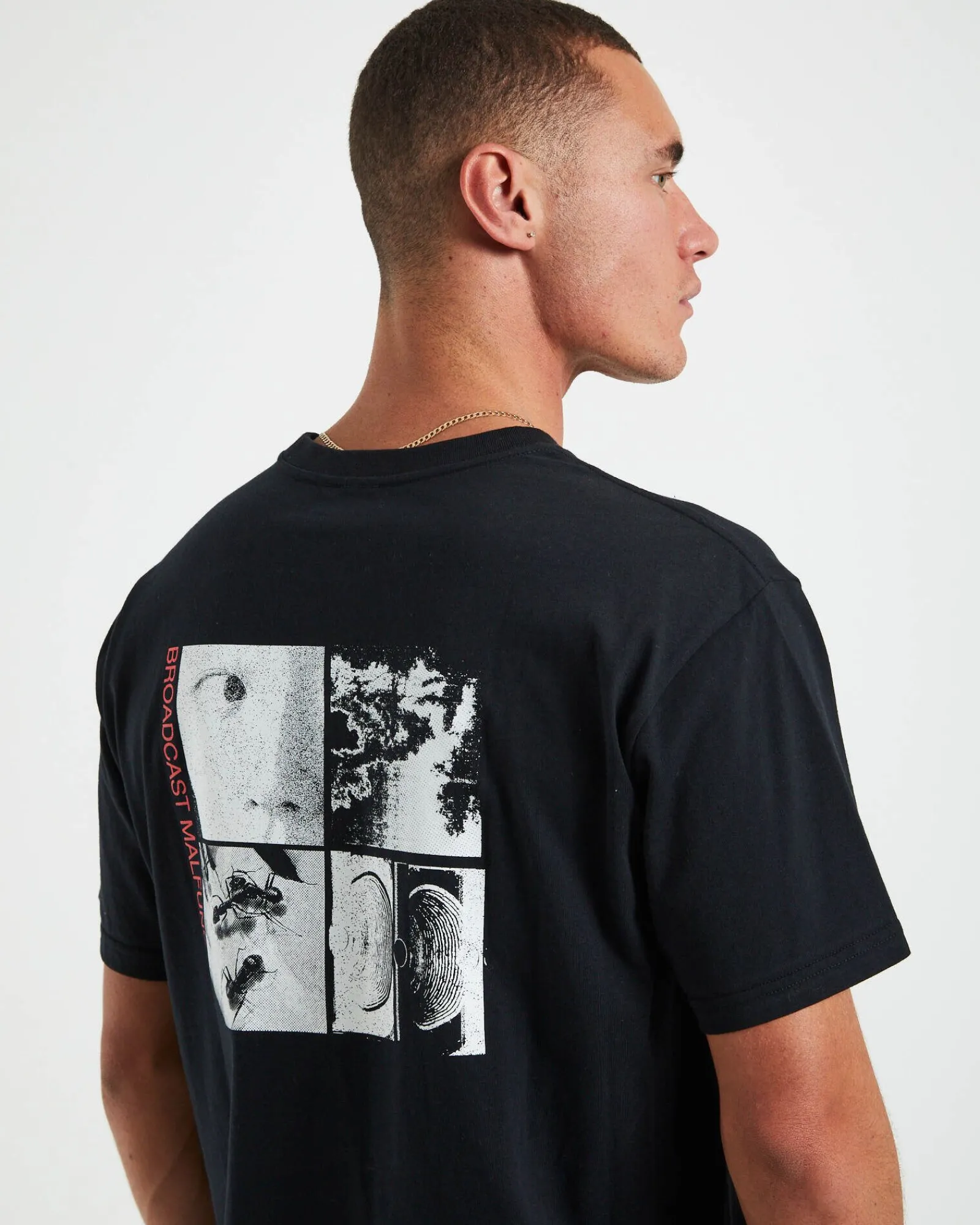 quandary_short_sleeve_tsh_4.webp Best Sale FORMER Quandary Short Sleeve T-Shirt In Black