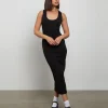 Cheap GENERAL PANTS CO. BASICS Racer Back Midi Dress In Black
