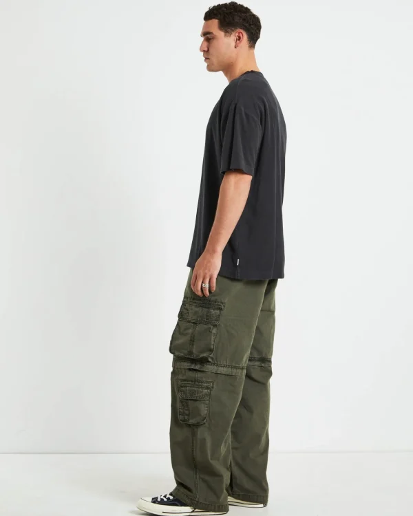 Sale ARVUST Ramona Linen Short Sleeve T-Shirt In Washed Black