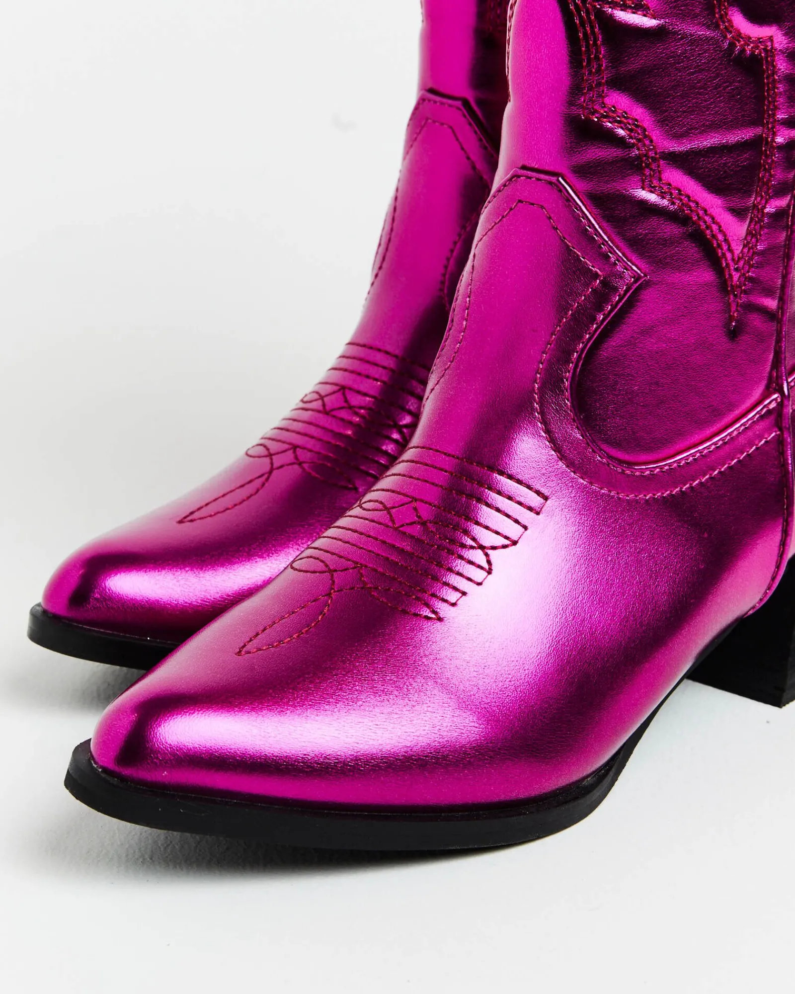 ranger_cowboy_boot_in_met_4.webp Outlet THERAPY Ranger Cowboy Boot In Metallic Pink