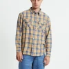 Best LEVIS Relaxed Fit Western Krishan Plaid Shirt Lark Multi
