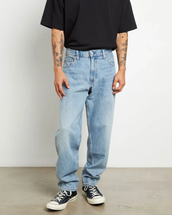 Cheap LEVIS 550 '92 Relaxed Tapered Denim Jeans In Whole New Moods Blue