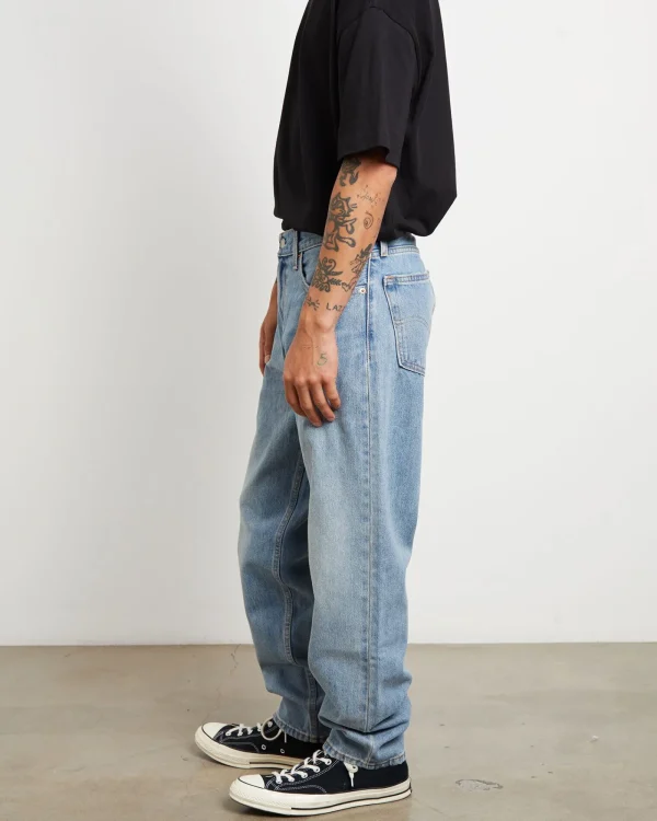 Cheap LEVIS 550 '92 Relaxed Tapered Denim Jeans In Whole New Moods Blue