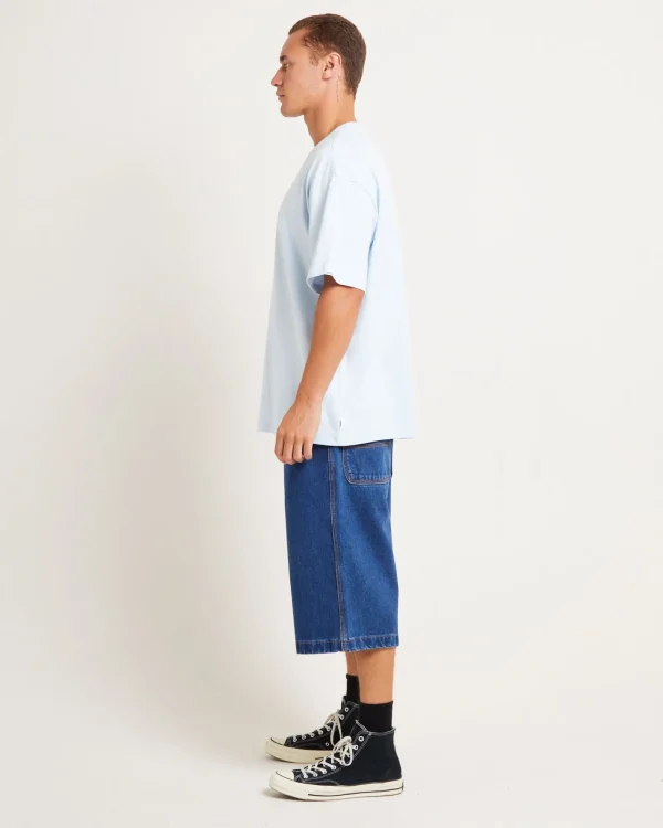 Flash Sale SPENCER PROJECT Retrieve Short Sleeve T-Shirt In Sky Blue