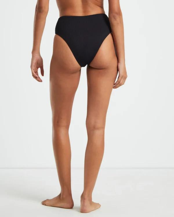 Flash Sale SUBTITLED Rib High Waisted Bottoms In Black