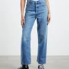 Flash Sale LEVIS Ribcage Straight Ankle Jeans In The Middle Light Indigo