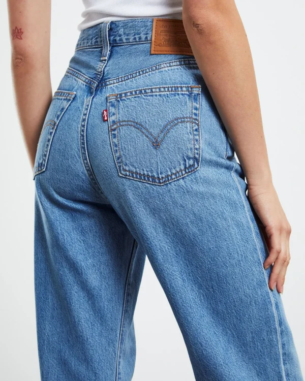 Flash Sale LEVIS Ribcage Straight Ankle Jeans In The Middle Light Indigo