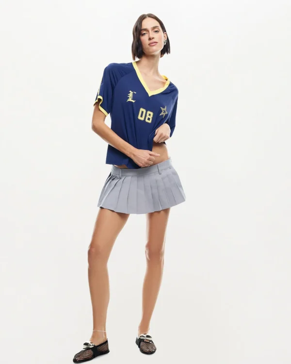 Clearance LIONESS Rider Mini Skirt Grey