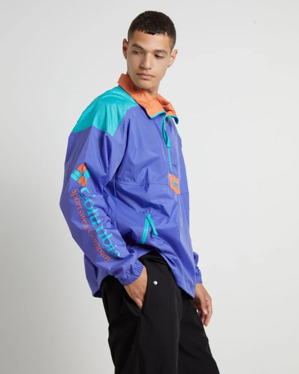 Fashion COLUMBIA Riptide Anorak Windbreaker In Purple Lotus