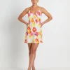 Clearance STUDIO Rosalia Print Mini Dress In Assorted