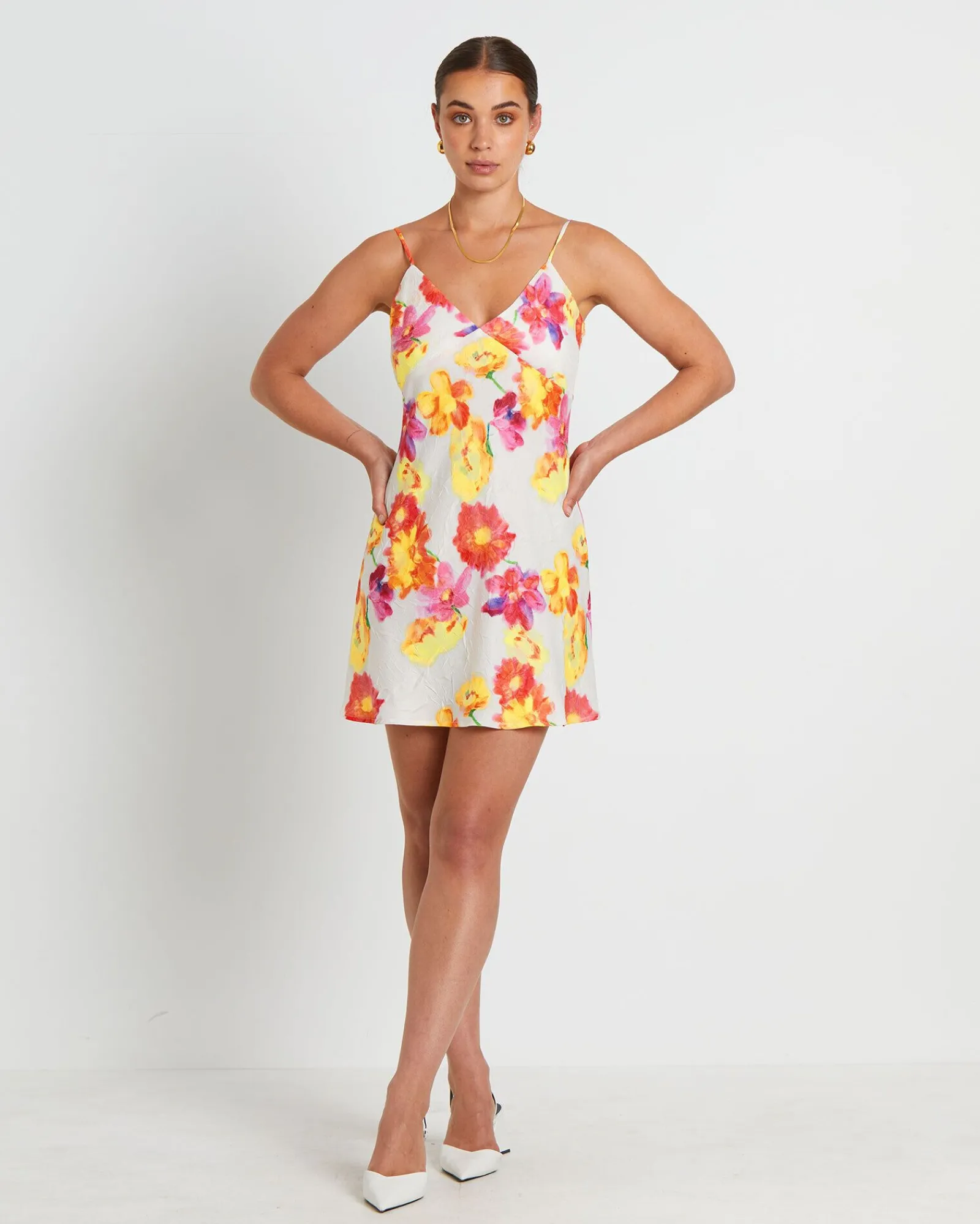 rosalia_print_mini_dress__0.webp Clearance STUDIO Rosalia Print Mini Dress In Assorted