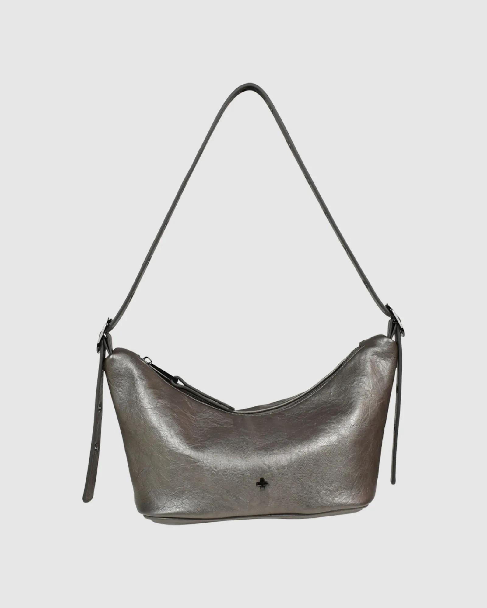 rosie_bag_in_gun_crinkle__0.webp Sale PETA AND JAIN Rosie Bag In Gun Crinkle Pu