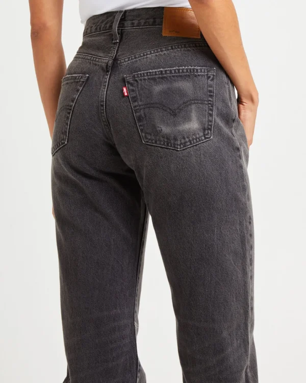 Fashion LEVIS 501 90S Jeans Stitch School Black