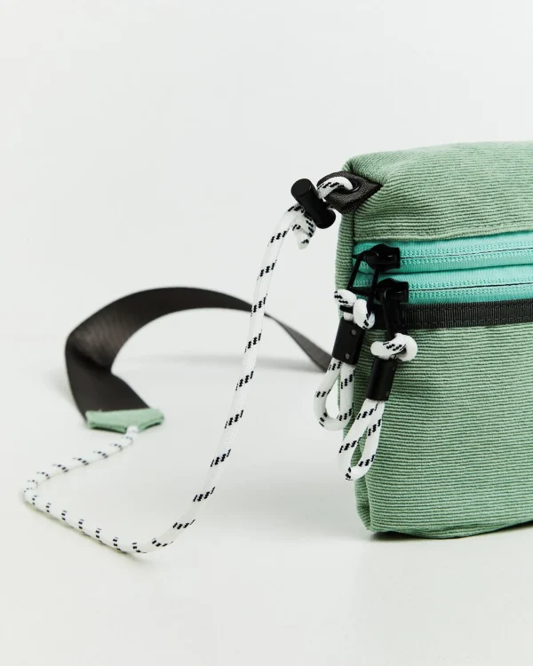 Shop TAIKAN Sacoche Small Corduroy Bag Mint