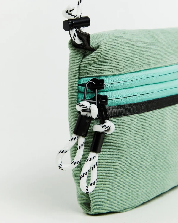 Shop TAIKAN Sacoche Small Corduroy Bag Mint