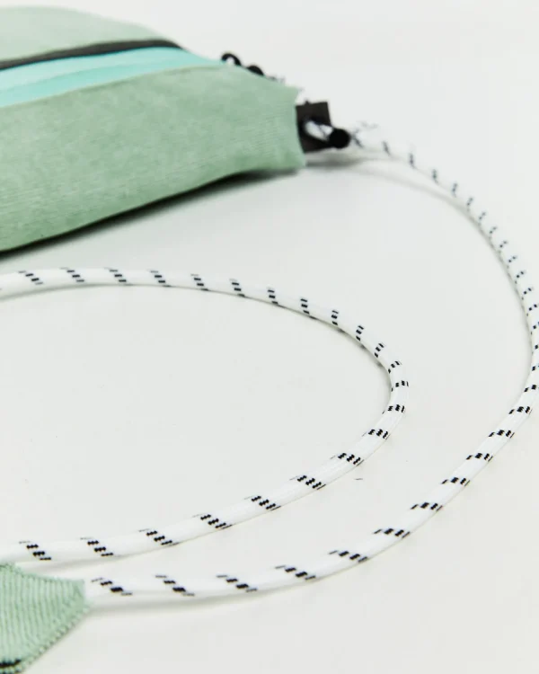 Shop TAIKAN Sacoche Small Corduroy Bag Mint