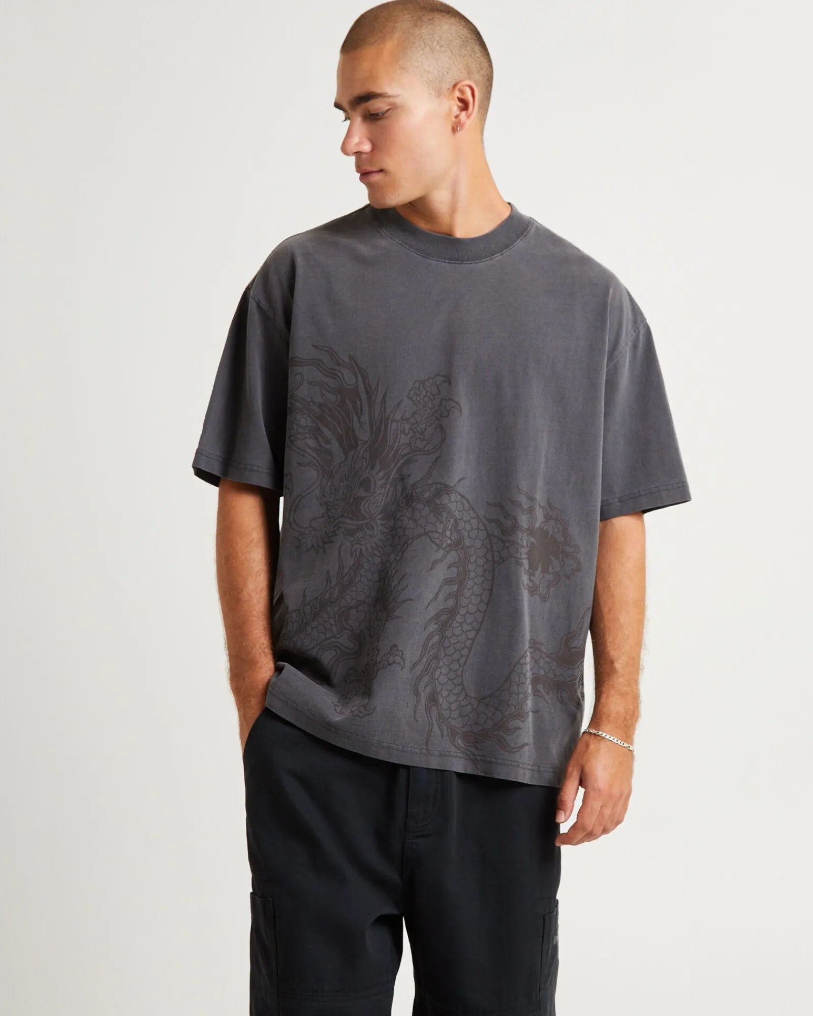 saigon_short_sleeve_tshir_0.webp Outlet INSIGHT Saigon Short Sleeve T-Shirt Vintage Black