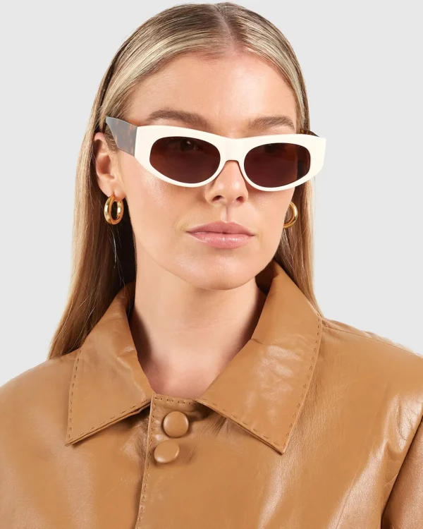 Best Sale SHEVOKE Saint Sunglasses Creme
