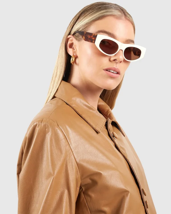Best Sale SHEVOKE Saint Sunglasses Creme