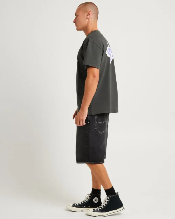 Best THE CRITICAL SLIDE SOCIETY Scribble Short Sleeve T-Shirt Phantom Black