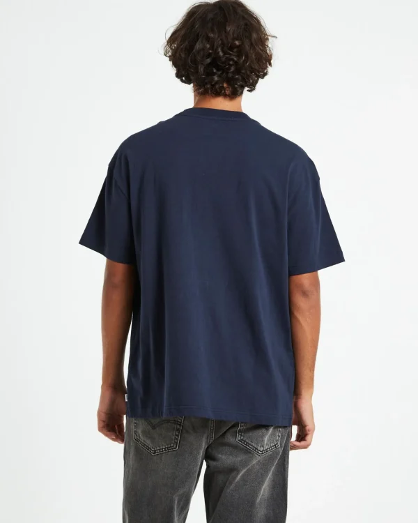 Store SPENCER PROJECT Seattle T-Shirt Vintage Navy