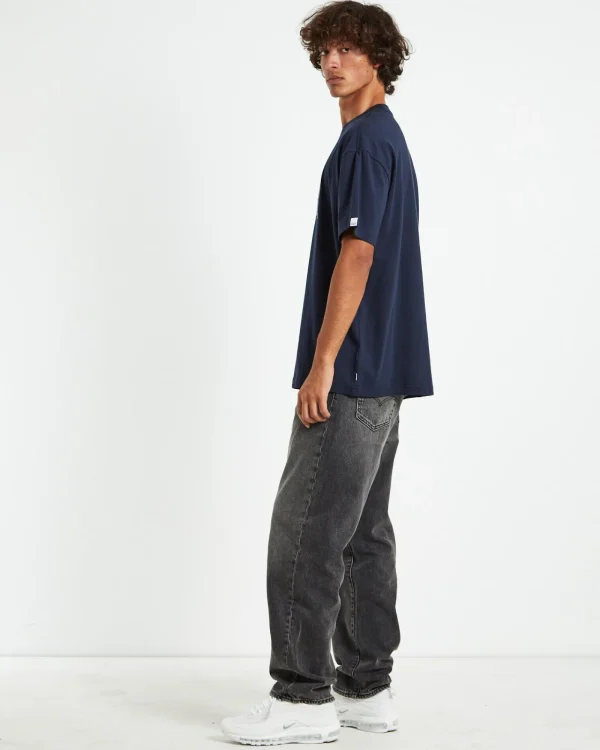 Store SPENCER PROJECT Seattle T-Shirt Vintage Navy