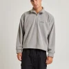 Outlet BLACK NOISE WHITE RAIN Seeka Polar Fleece Quarter Zip