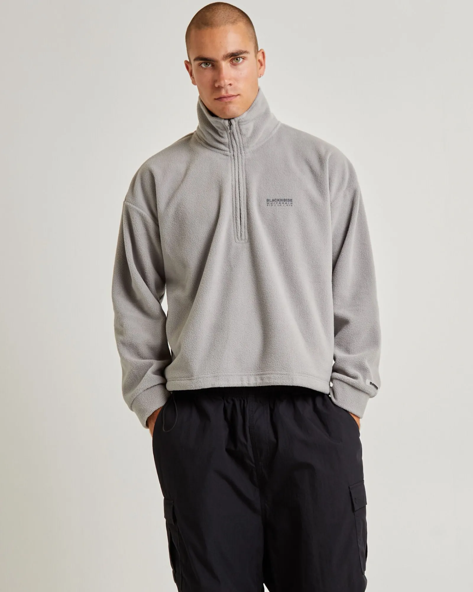seeka_polar_fleece_quarte_5.webp Outlet BLACK NOISE WHITE RAIN Seeka Polar Fleece Quarter Zip