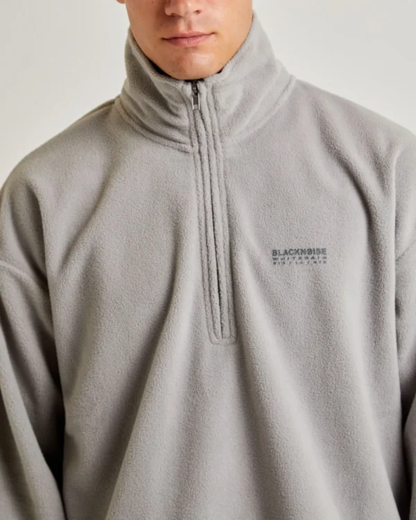 Outlet BLACK NOISE WHITE RAIN Seeka Polar Fleece Quarter Zip