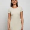 Best GENERAL PANTS CO. BASICS Short Sleeve Dress In Stone