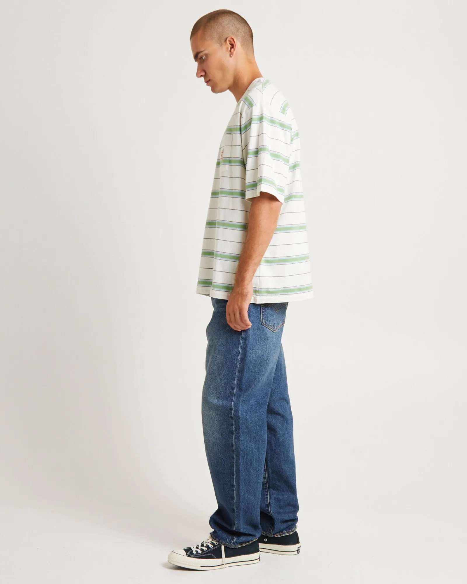 short_sleeve_workwear_tsh_3.webp Best LEVIS Short Sleeve Workwear T-Shirt Stanlee Strip Egret