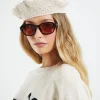 Online SUBTITLED Simi Crochet Hat Natural