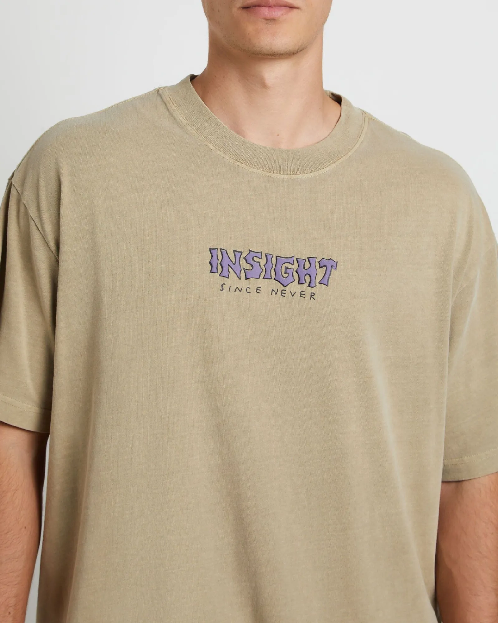 since_never_short_sleeve__4.webp Best INSIGHT Since Never Short Sleeve T-Shirt In Taupe
